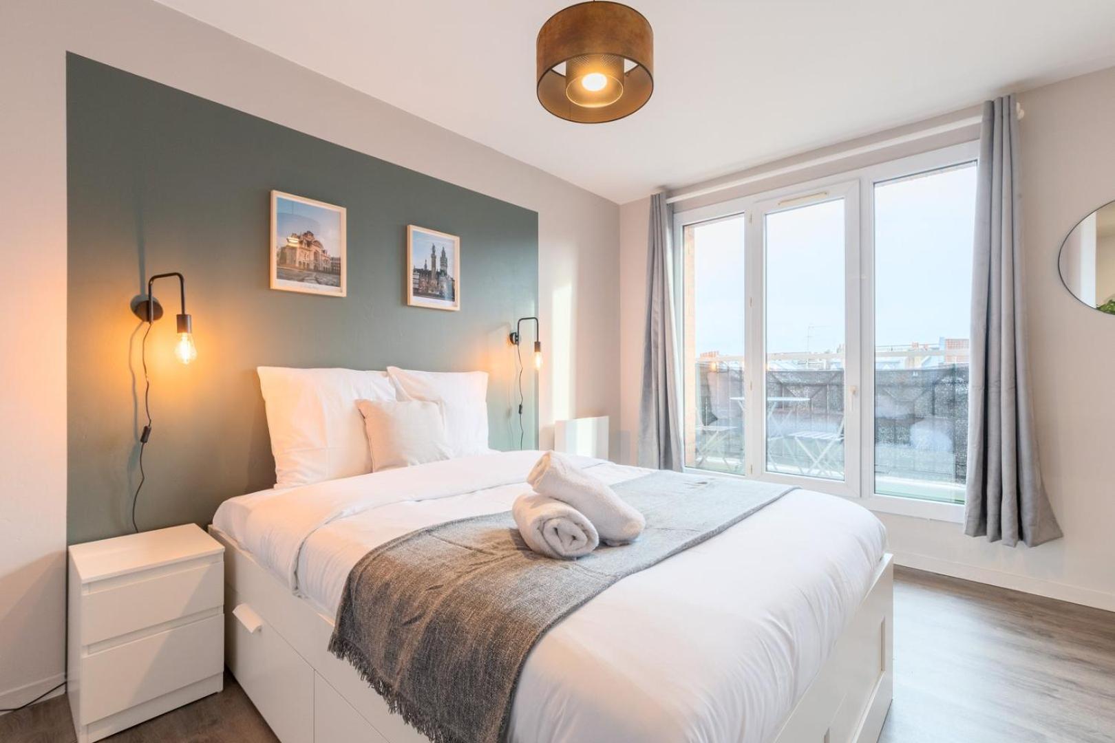 Nice Apartment Lille Balcony + Parking! Luaran gambar